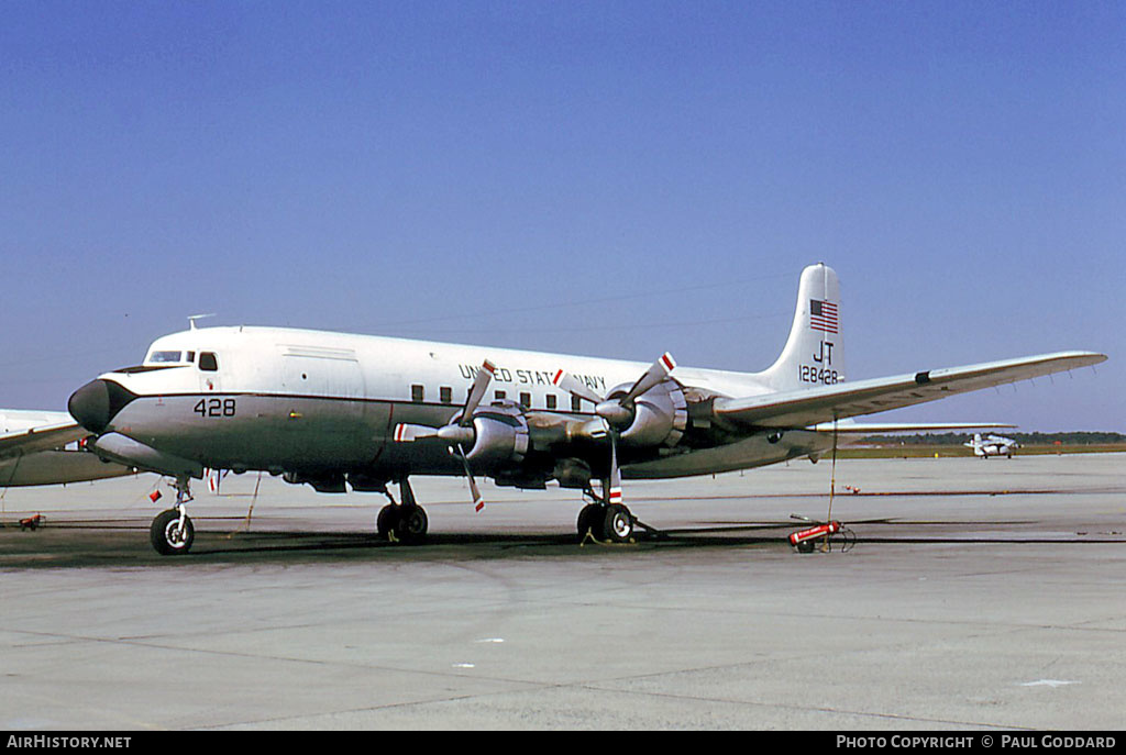 Aircraft Photo of 128428 | Douglas C-118B Liftmaster | USA - Navy | AirHistory.net #577022