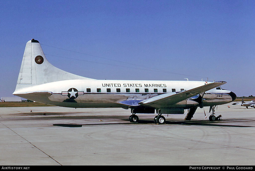 Aircraft Photo of 145962 | Convair VC-131G | USA - Marines | AirHistory.net #577024