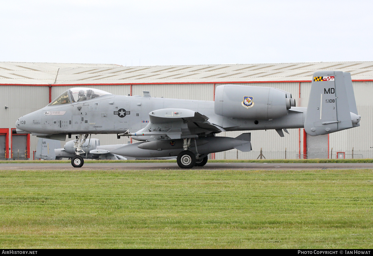 Aircraft Photo of 79-0108 / AF79-108 | Fairchild A-10C Thunderbolt II | USA - Air Force | AirHistory.net #577029