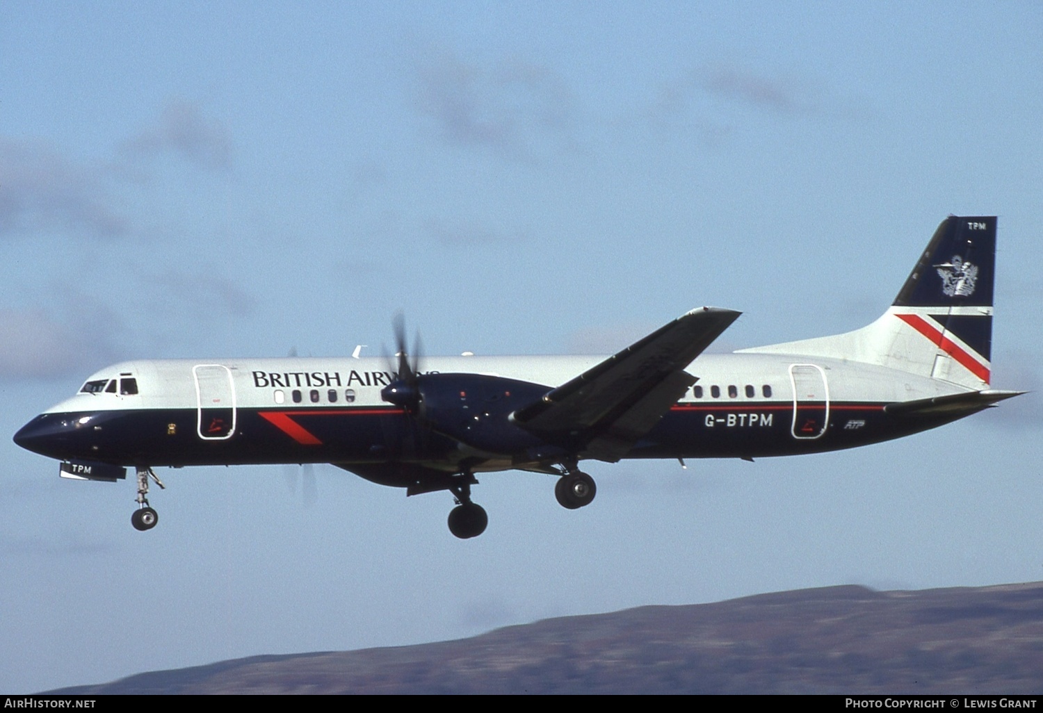 Aircraft Photo of G-BTPM | British Aerospace ATP | British Airways | AirHistory.net #577031
