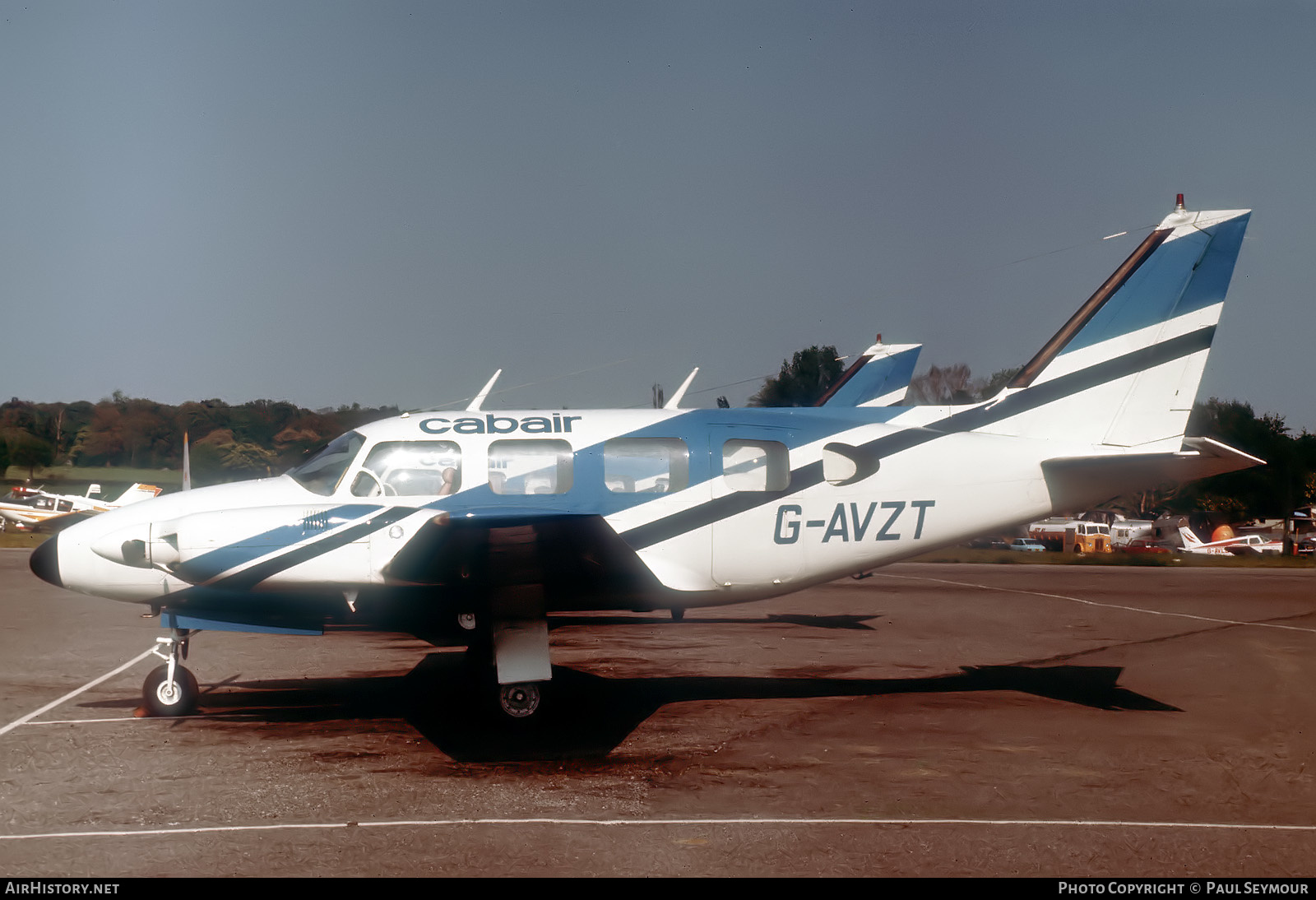 Aircraft Photo of G-AVZT | Piper PA-31-310 Navajo | Cabair | AirHistory.net #577034