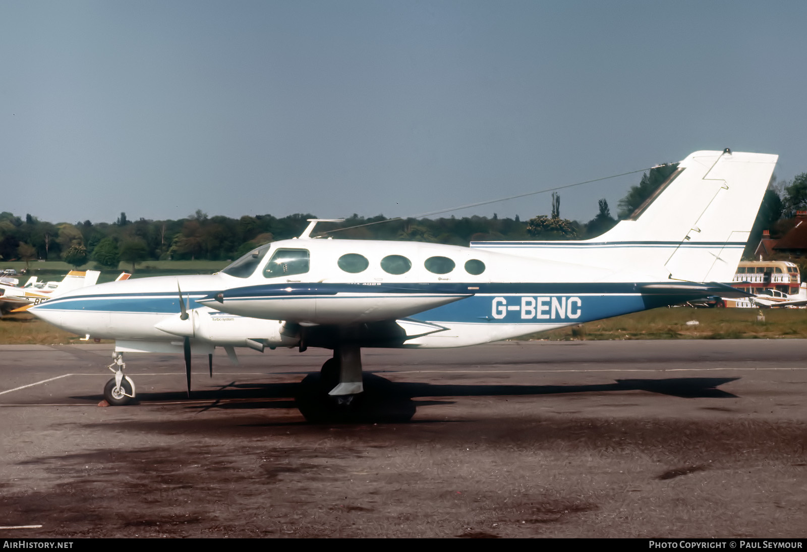 Aircraft Photo of G-BENC | Cessna 402B | AirHistory.net #577036