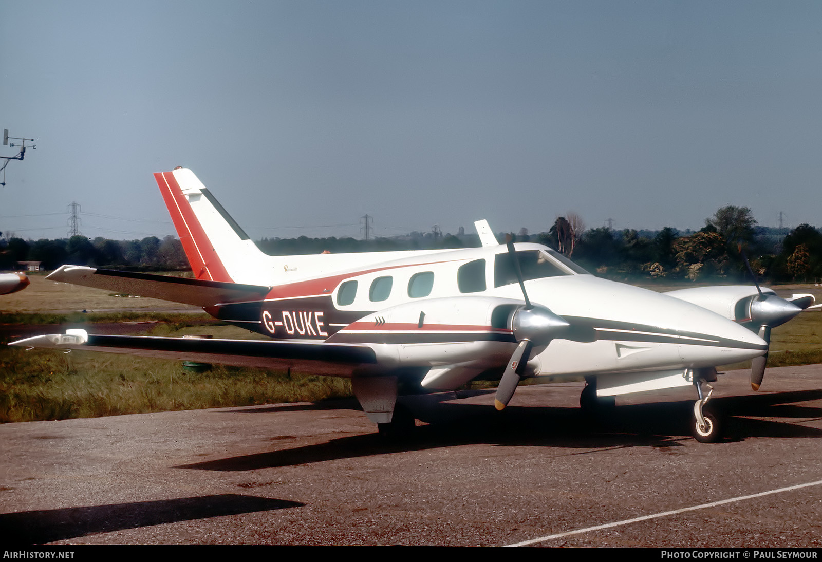 Aircraft Photo of G-DUKE | Beech 60 Duke | AirHistory.net #577038