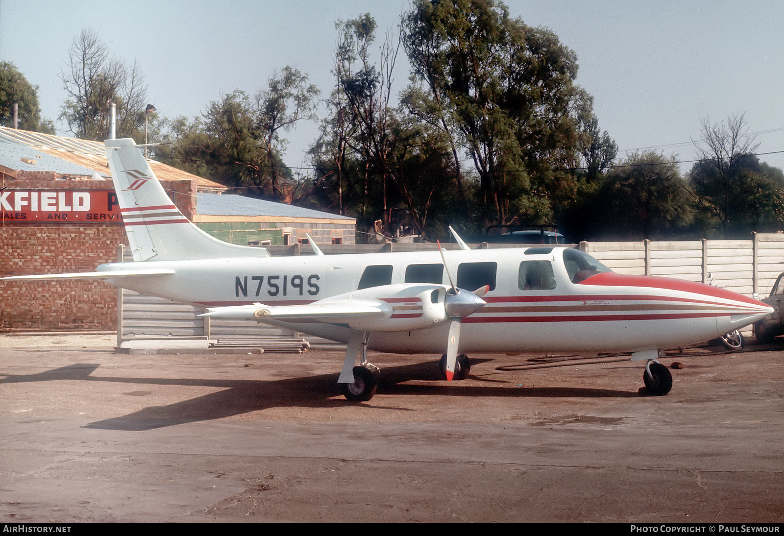 Aircraft Photo of N7519S | Piper Aerostar 601P | AirHistory.net #577040