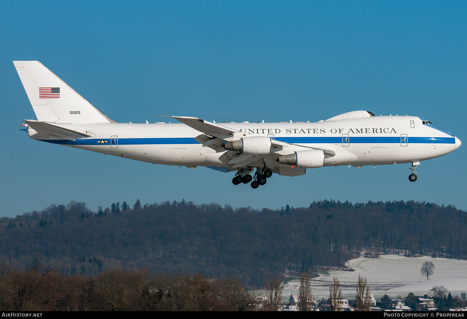 Aircraft Photo of 75-0125 / 50125 | Boeing E-4B (747-200B) | USA - Air Force | AirHistory.net #577047