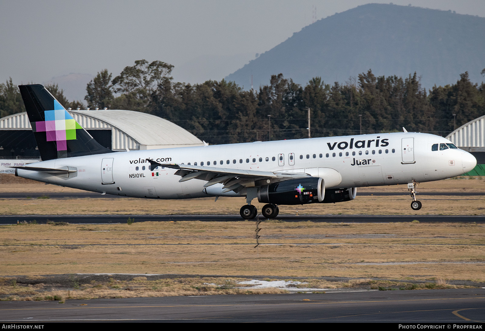Aircraft Photo of N510VL | Airbus A320-233 | Volaris | AirHistory.net #577051