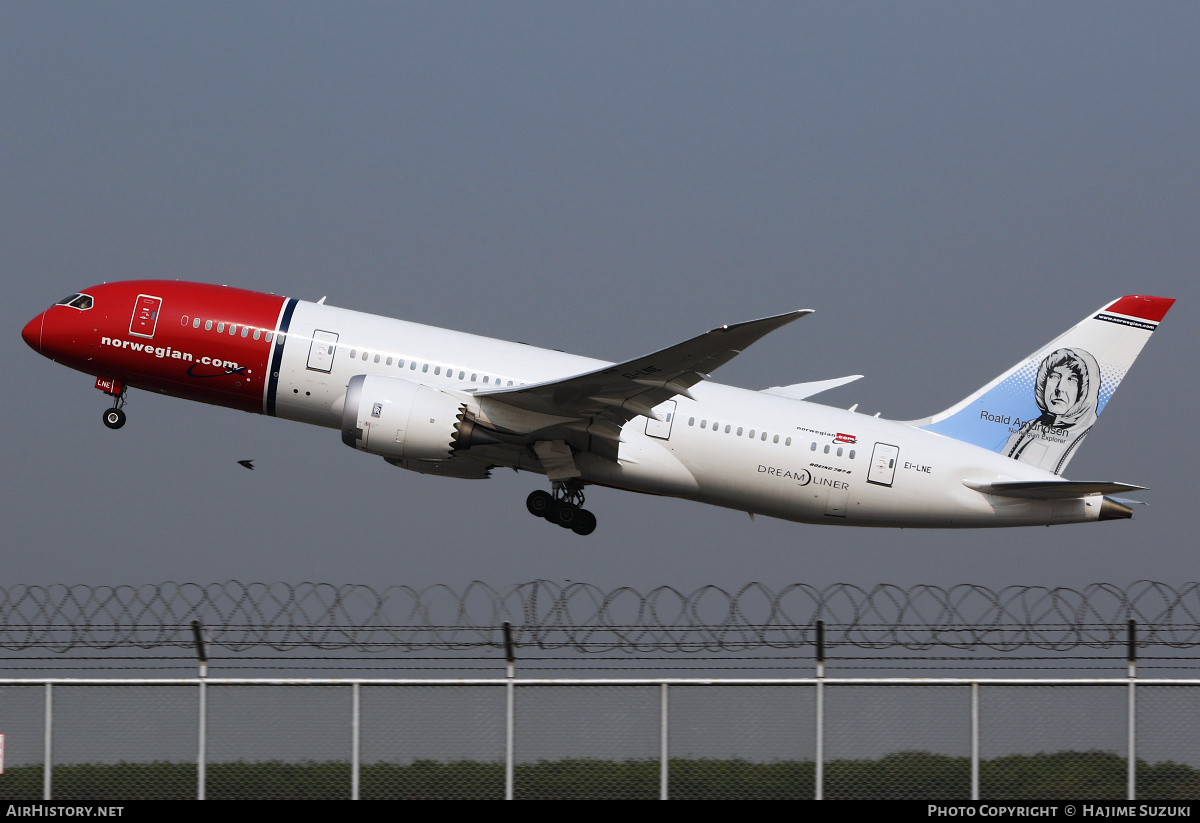 Aircraft Photo of EI-LNE | Boeing 787-8 Dreamliner | Norwegian | AirHistory.net #577055