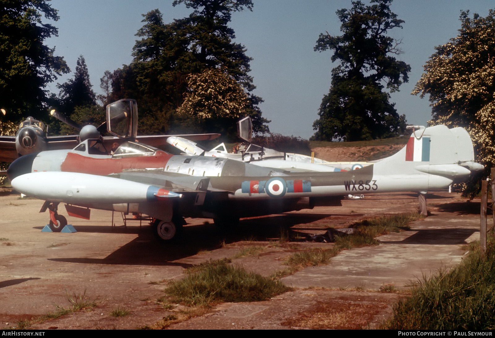 Aircraft Photo of WX853 | De Havilland D.H. 112 Venom NF3 | UK - Air Force | AirHistory.net #577074