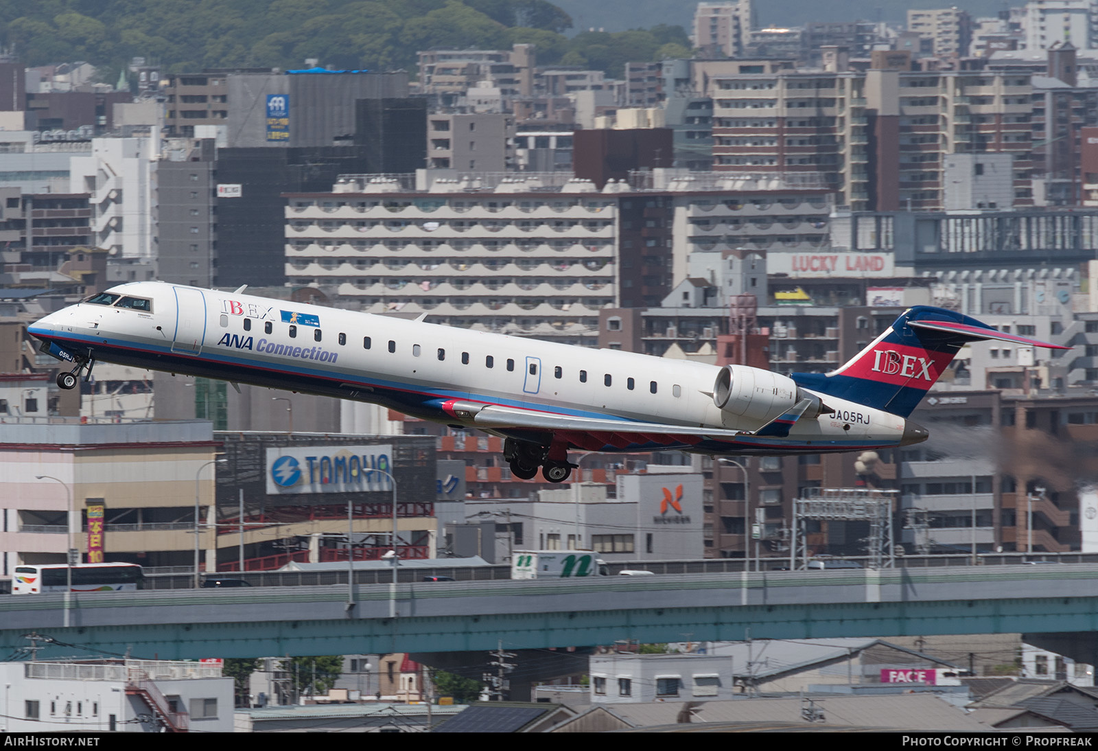 Aircraft Photo of JA05RJ | Bombardier CRJ-702ER NG (CL-600-2C10) | Ibex Airlines | AirHistory.net #577077