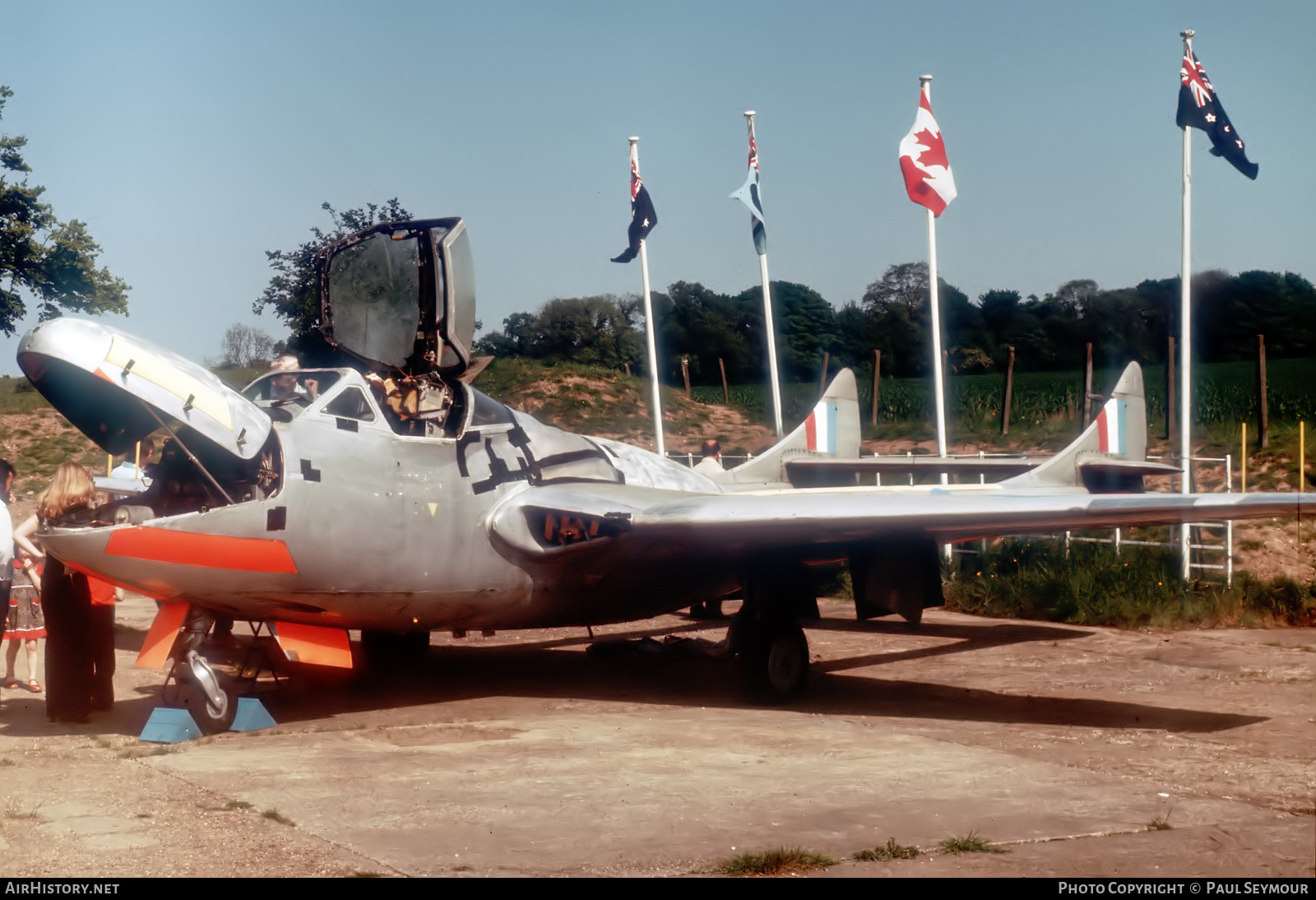 Aircraft Photo of XD452 | De Havilland D.H. 115 Vampire T11 | UK - Air Force | AirHistory.net #577078