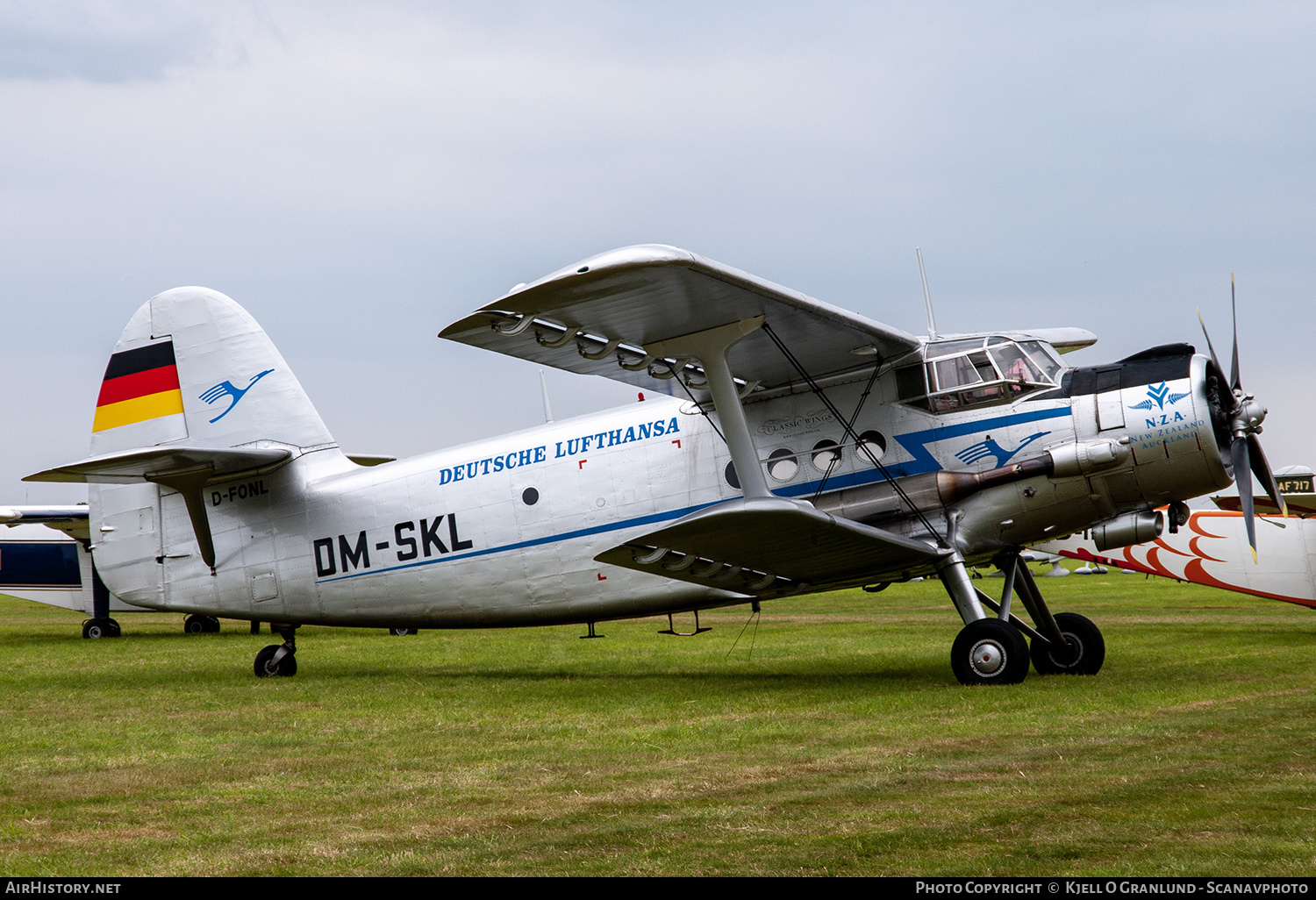 Aircraft Photo of D-FONL / DM-SKL | Antonov An-2S | Classic Wings | Deutsche Lufthansa | AirHistory.net #577085