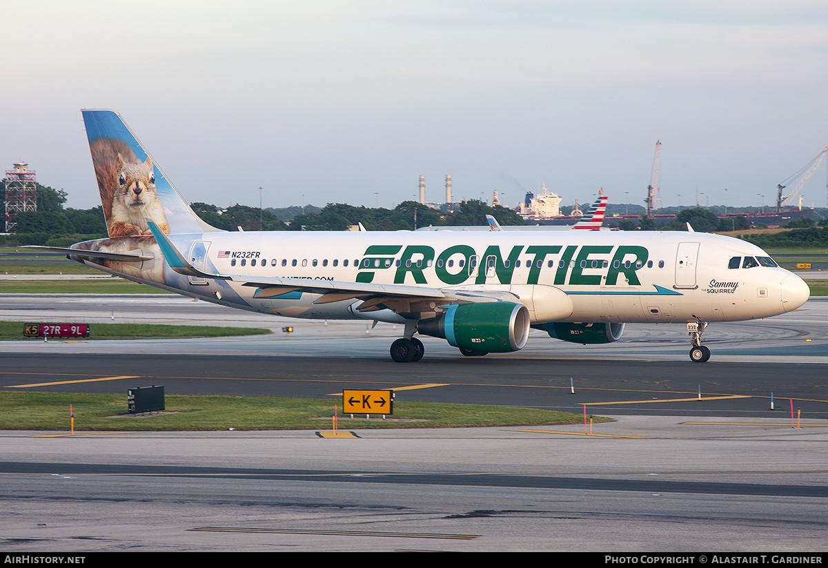 Aircraft Photo of N232FR | Airbus A320-232 | Frontier Airlines | AirHistory.net #577091