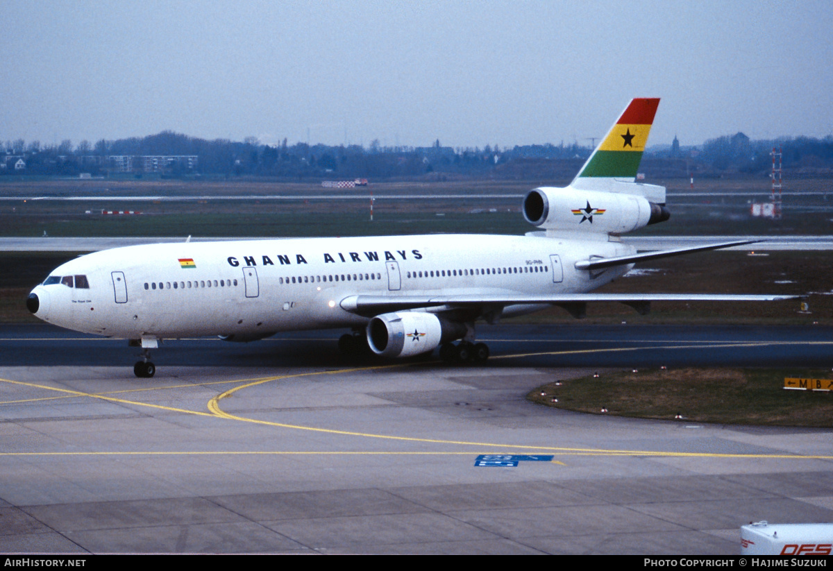 Aircraft Photo of 9G-PHN | McDonnell Douglas DC-10-30 | Ghana Airways | AirHistory.net #577092