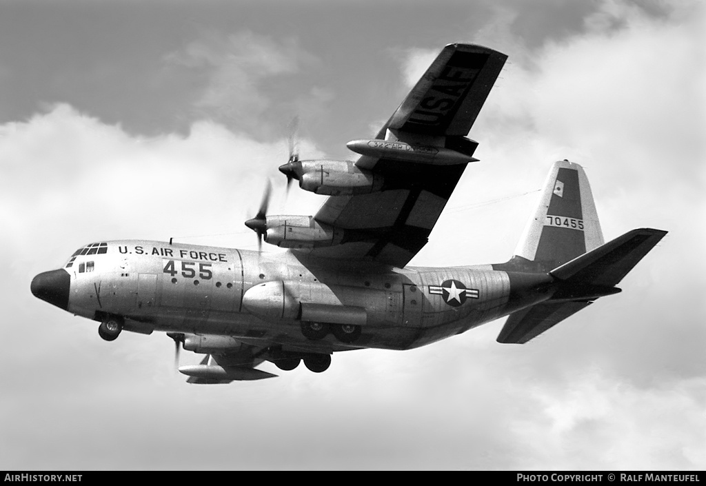 Aircraft Photo of 57-455 / 70455 | Lockheed C-130A Hercules (L-182) | USA - Air Force | AirHistory.net #577124