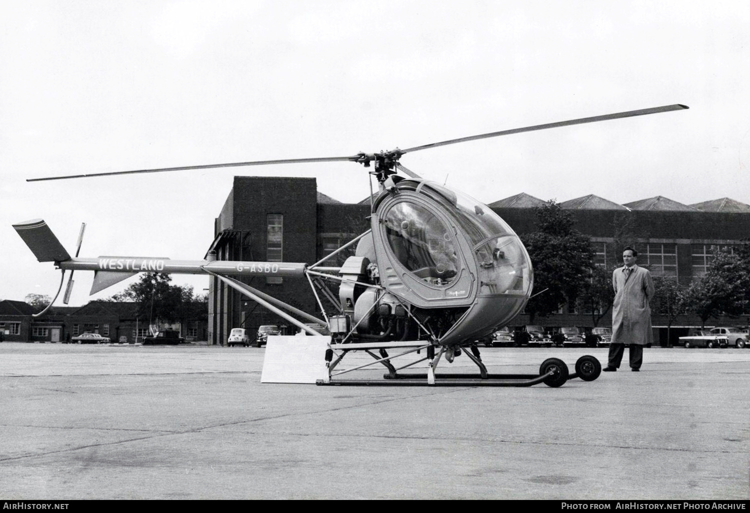 Aircraft Photo of G-ASBD | Hughes 269A | Westland | AirHistory.net #577132