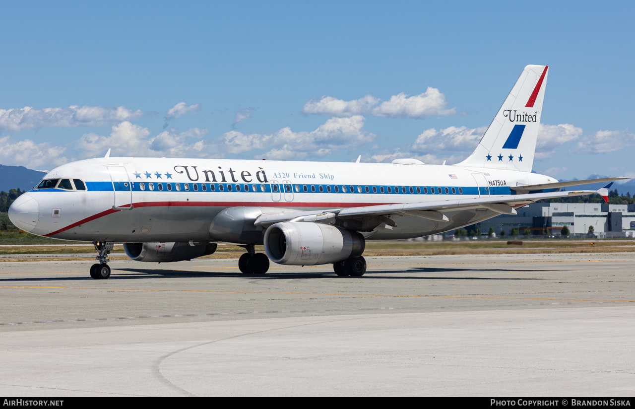 Aircraft Photo of N475UA | Airbus A320-232 | United Airlines | AirHistory.net #577141