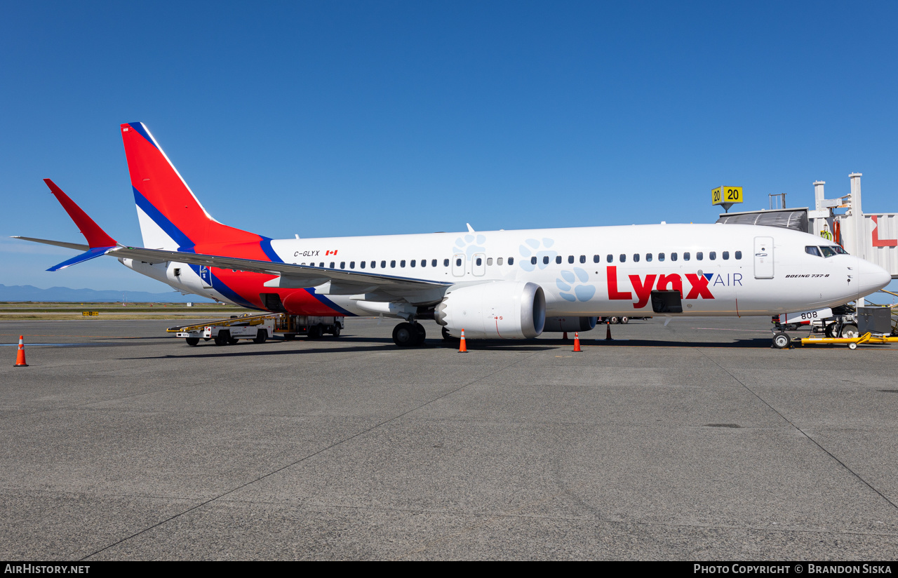Aircraft Photo of C-GLYX | Boeing 737-8 Max 8 | Lynx Air | AirHistory.net #577144