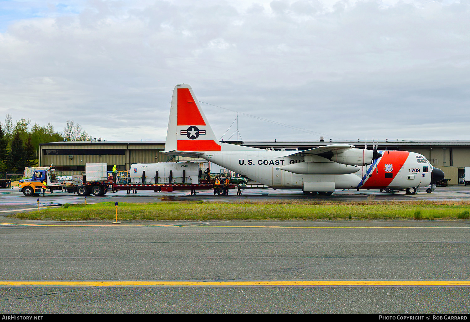 Aircraft Photo of 1709 | Lockheed HC-130H Hercules (L-382) | USA - Coast Guard | AirHistory.net #577158