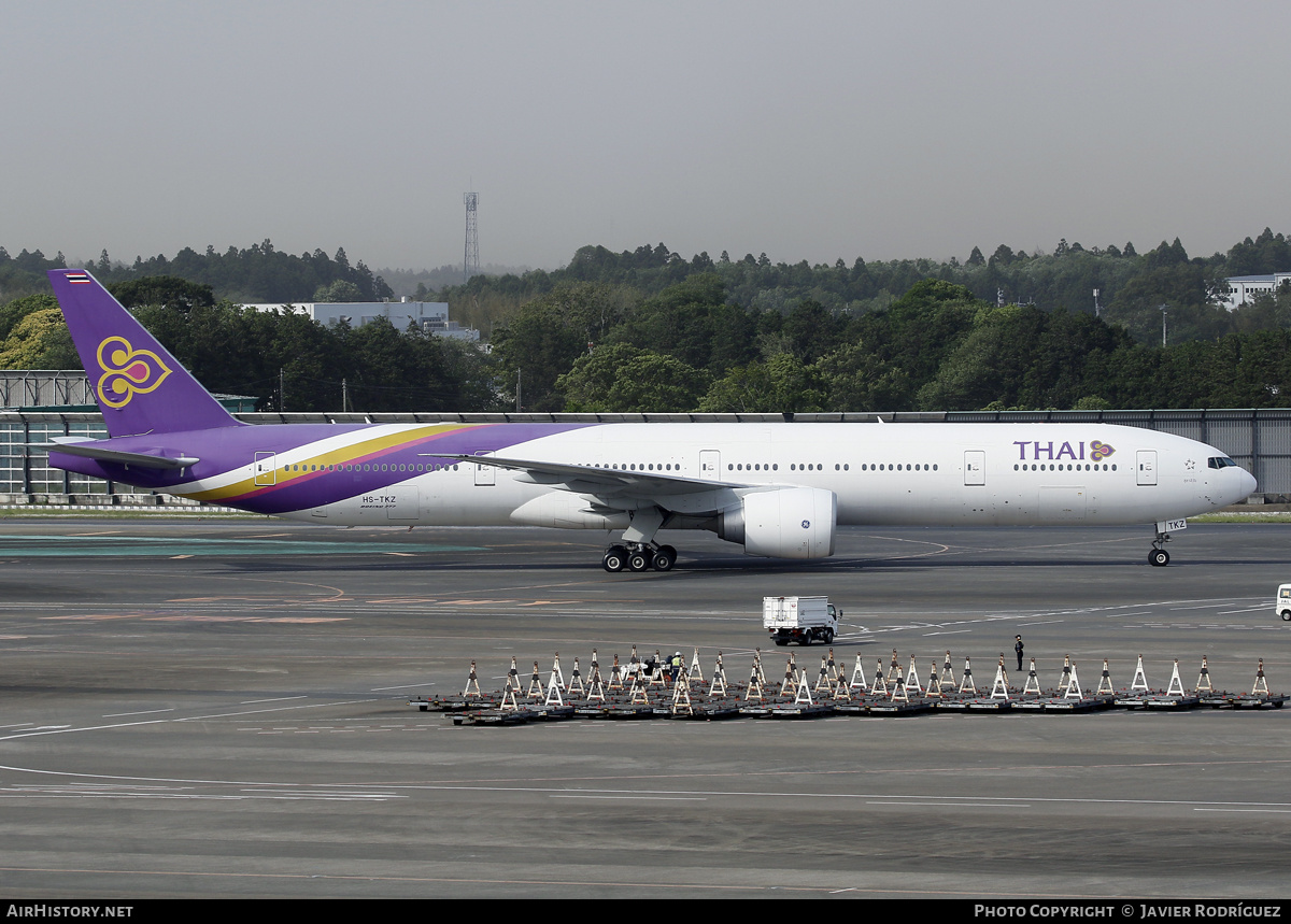 Aircraft Photo of HS-TKZ | Boeing 777-3D7/ER | Thai Airways International | AirHistory.net #577164