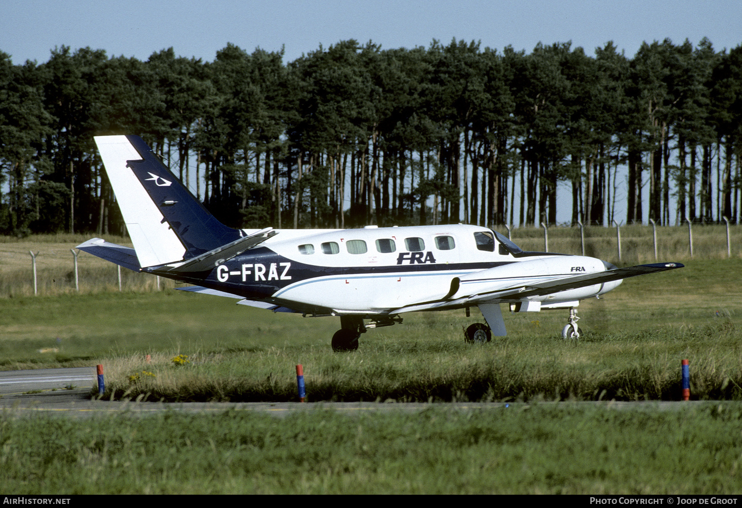 Aircraft Photo of G-FRAZ | Cessna 441 Conquest | FRA - FR Aviation | AirHistory.net #577170