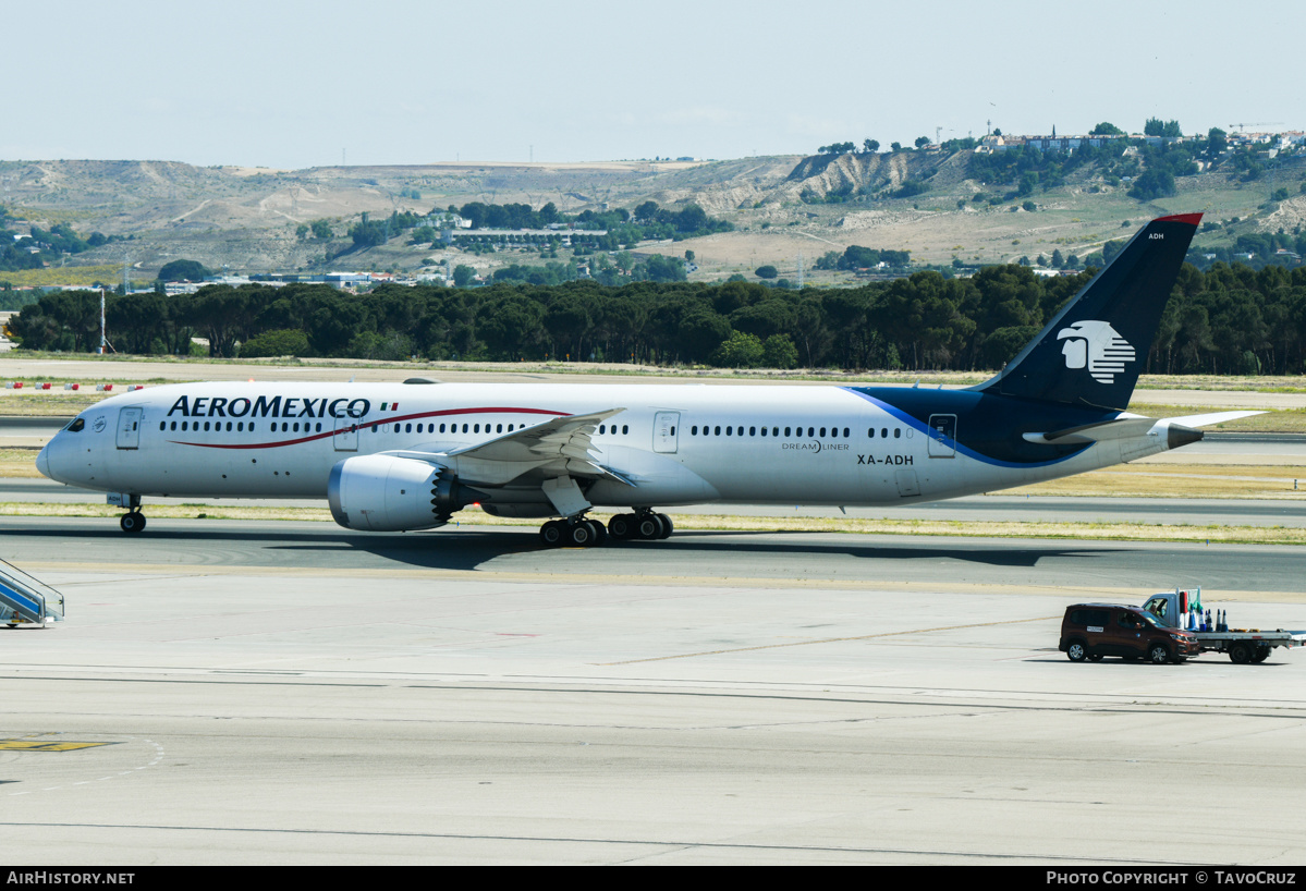 Aircraft Photo of XA-ADH | Boeing 787-9 Dreamliner | AeroMéxico | AirHistory.net #577192