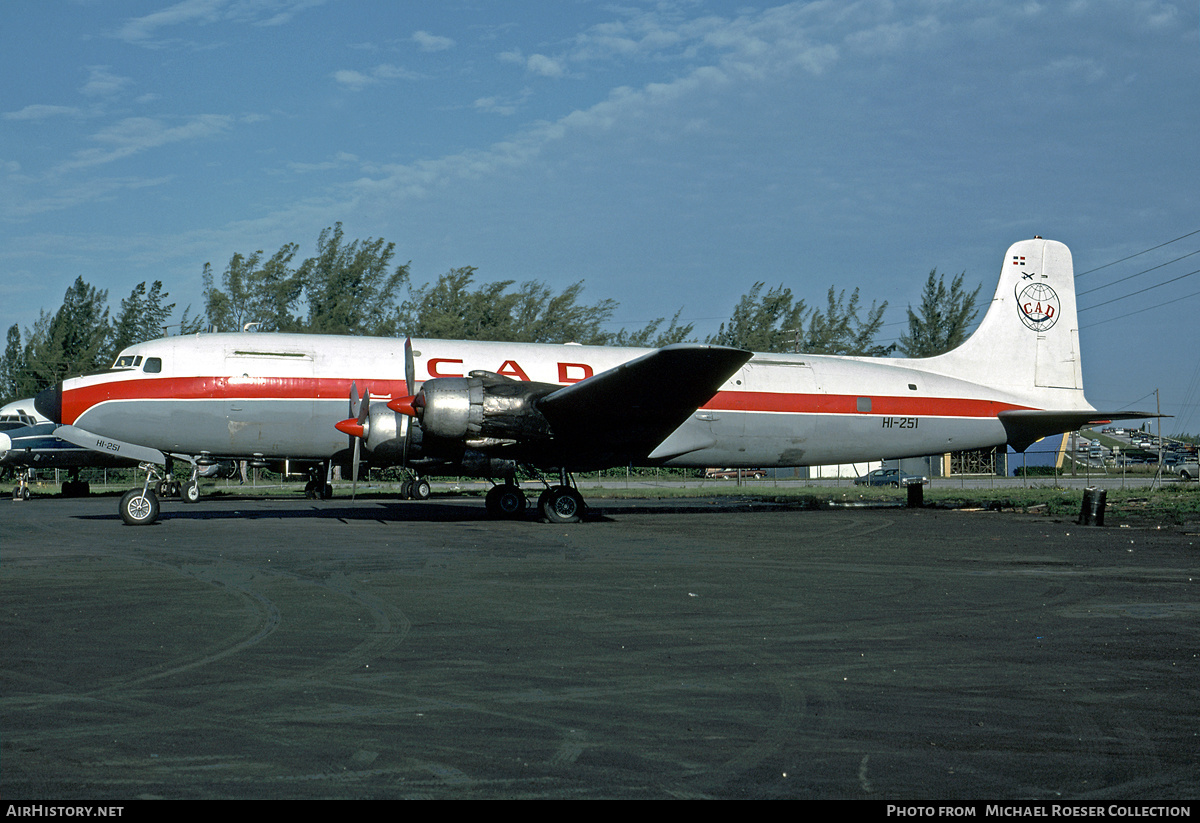 Aircraft Photo of HI-251 | Douglas DC-6A | CAD - Carga Aérea Dominicana | AirHistory.net #577193