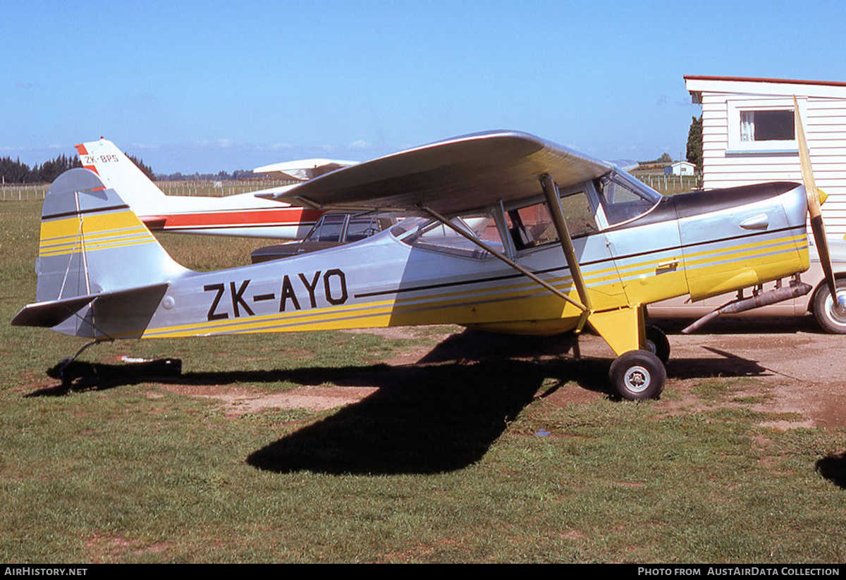 Aircraft Photo of ZK-AYO | Auster J-1B Aiglet | AirHistory.net #577209