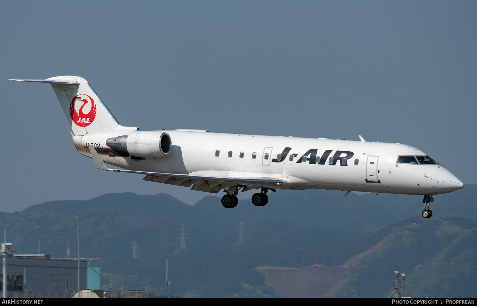 Aircraft Photo of JA202J | Bombardier CRJ-200ER (CL-600-2B19) | J-Air | AirHistory.net #577221
