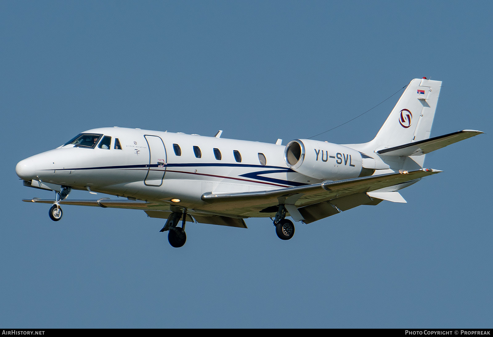Aircraft Photo of YU-SVL | Cessna 560XL Citation XLS | Prince Aviation | AirHistory.net #577247