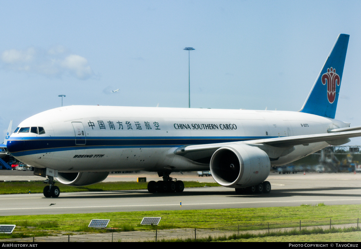 Aircraft Photo of B-2073 | Boeing 777-F1B | China Southern Airlines Cargo | AirHistory.net #577264