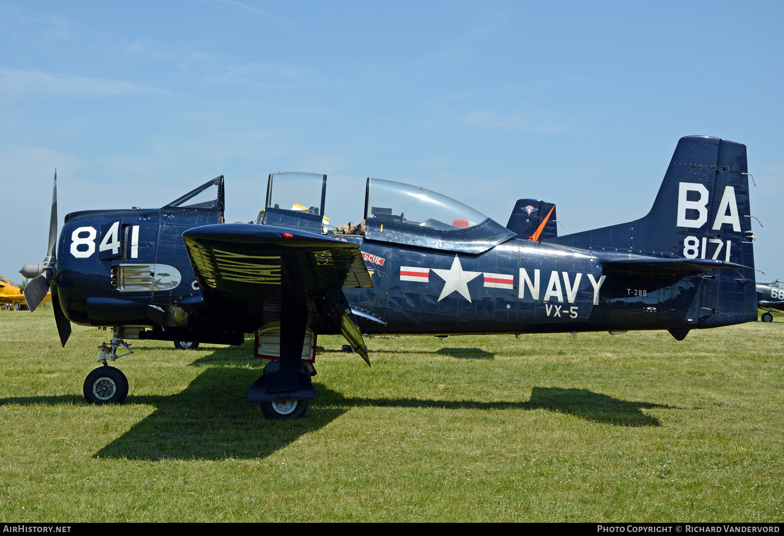 Aircraft Photo of F-AYBA / 138171 | North American T-28B Trojan | USA - Navy | AirHistory.net #577270