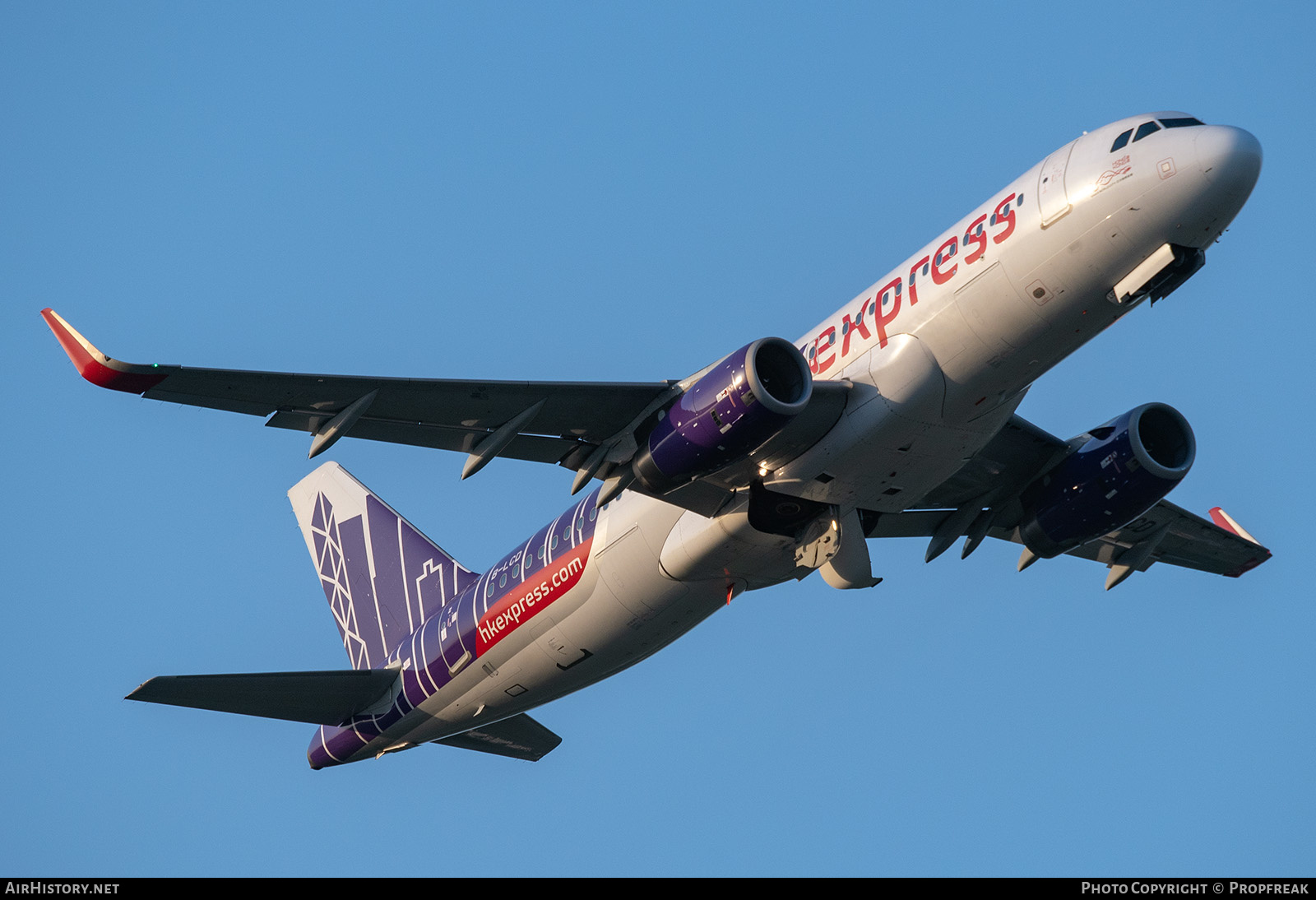 Aircraft Photo of B-LCD | Airbus A320-232 | HK Express - Hong Kong Express | AirHistory.net #577296