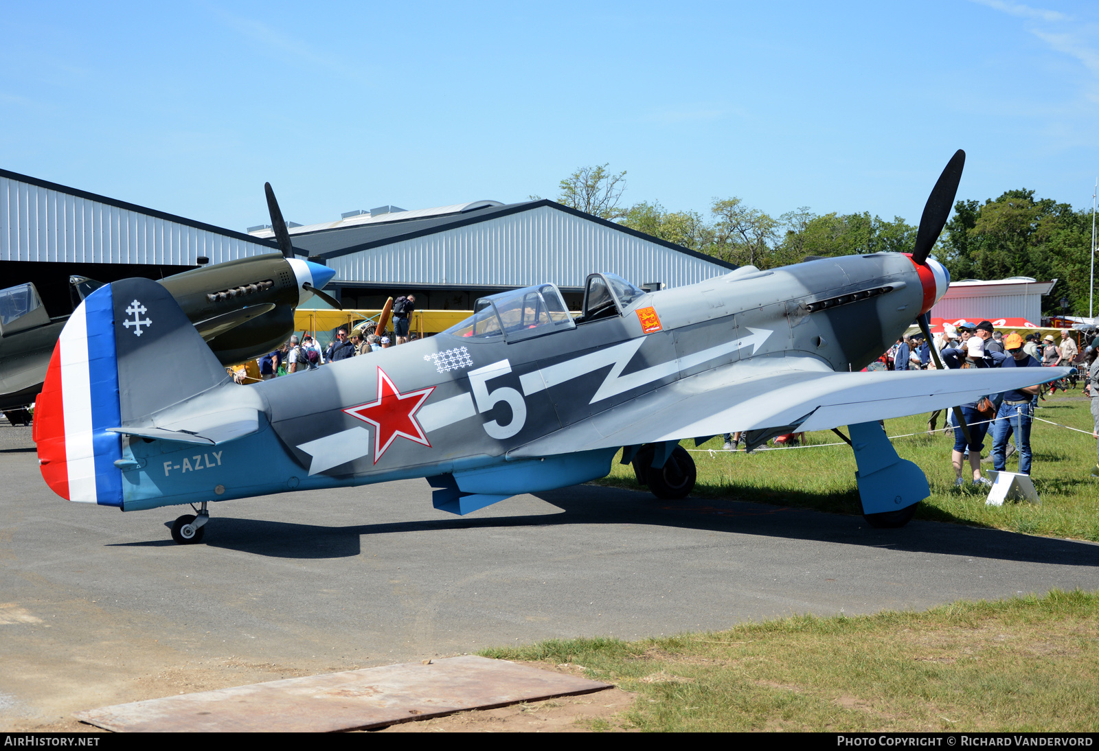 Aircraft Photo of F-AZLY / 5 white | Yakovlev Yak-3UA | Soviet Union - Air Force | AirHistory.net #577298