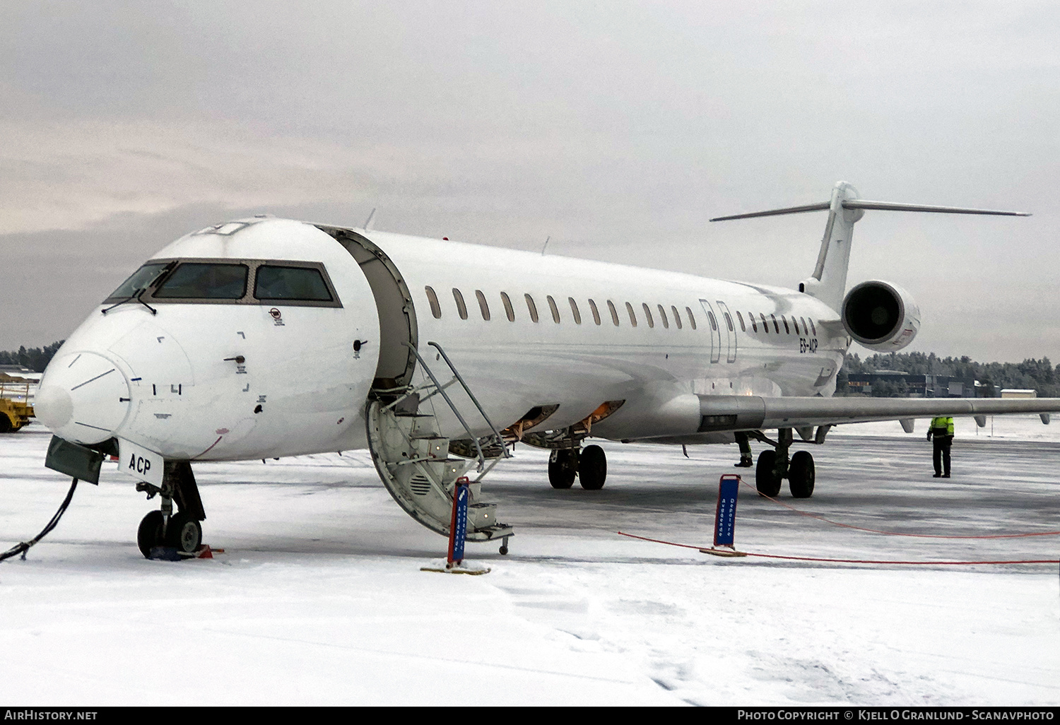 Aircraft Photo of ES-ACP | Bombardier CRJ-900LR (CL-600-2D24) | AirHistory.net #577319