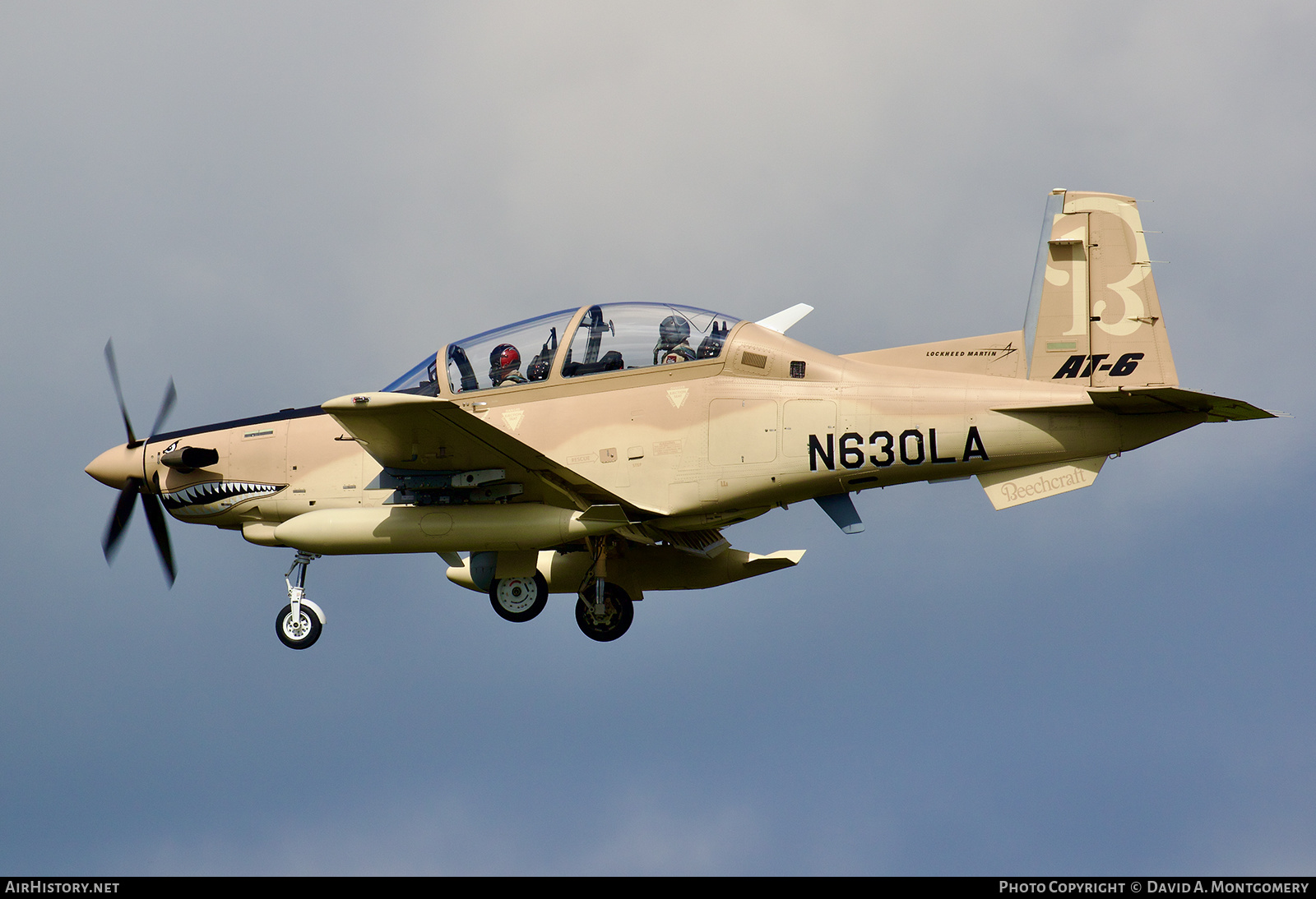 Aircraft Photo of N630LA | Hawker Beechcraft AT-6B Texan II | Hawker Beechcraft | AirHistory.net #577321