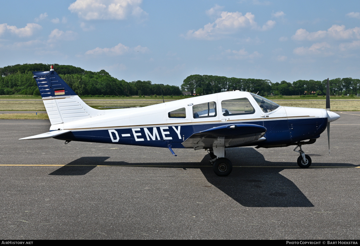 Aircraft Photo of D-EMEY | Piper PA-28-161 Cherokee Warrior II | AirHistory.net #577327