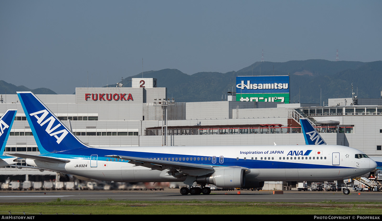 Aircraft Photo of JA8324 | Boeing 767-381 | All Nippon Airways - ANA | AirHistory.net #577331