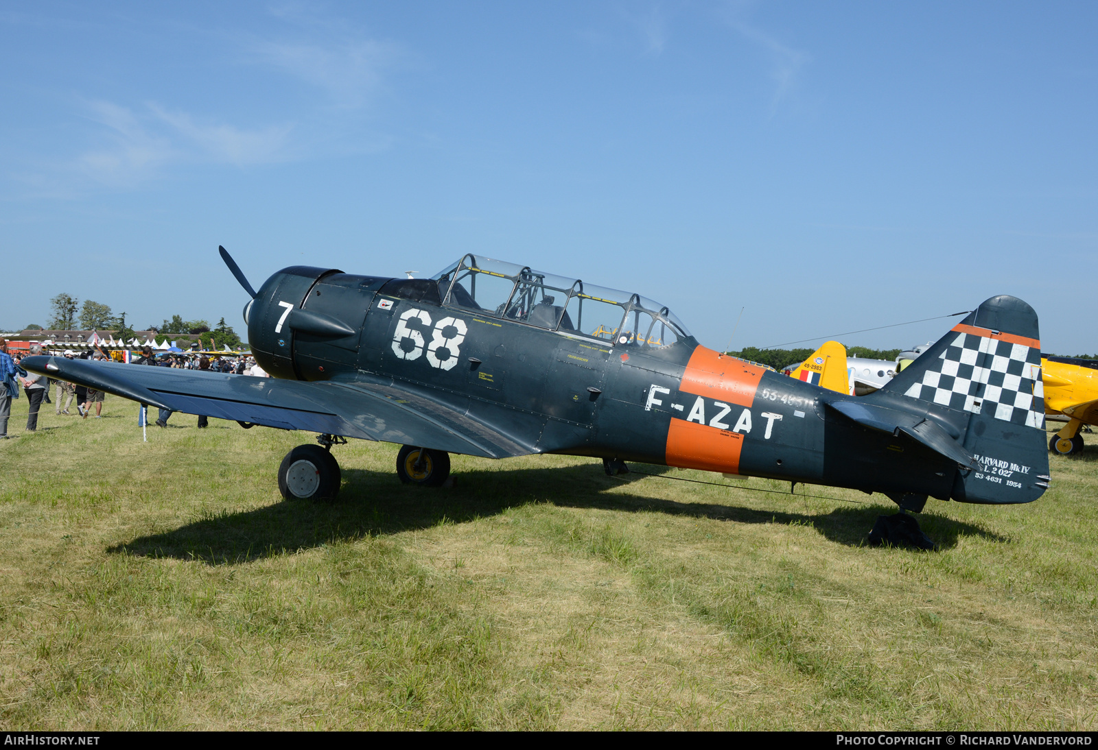 Aircraft Photo of F-AZAT / 53-4631 | North American T-6J Texan | AirHistory.net #577341