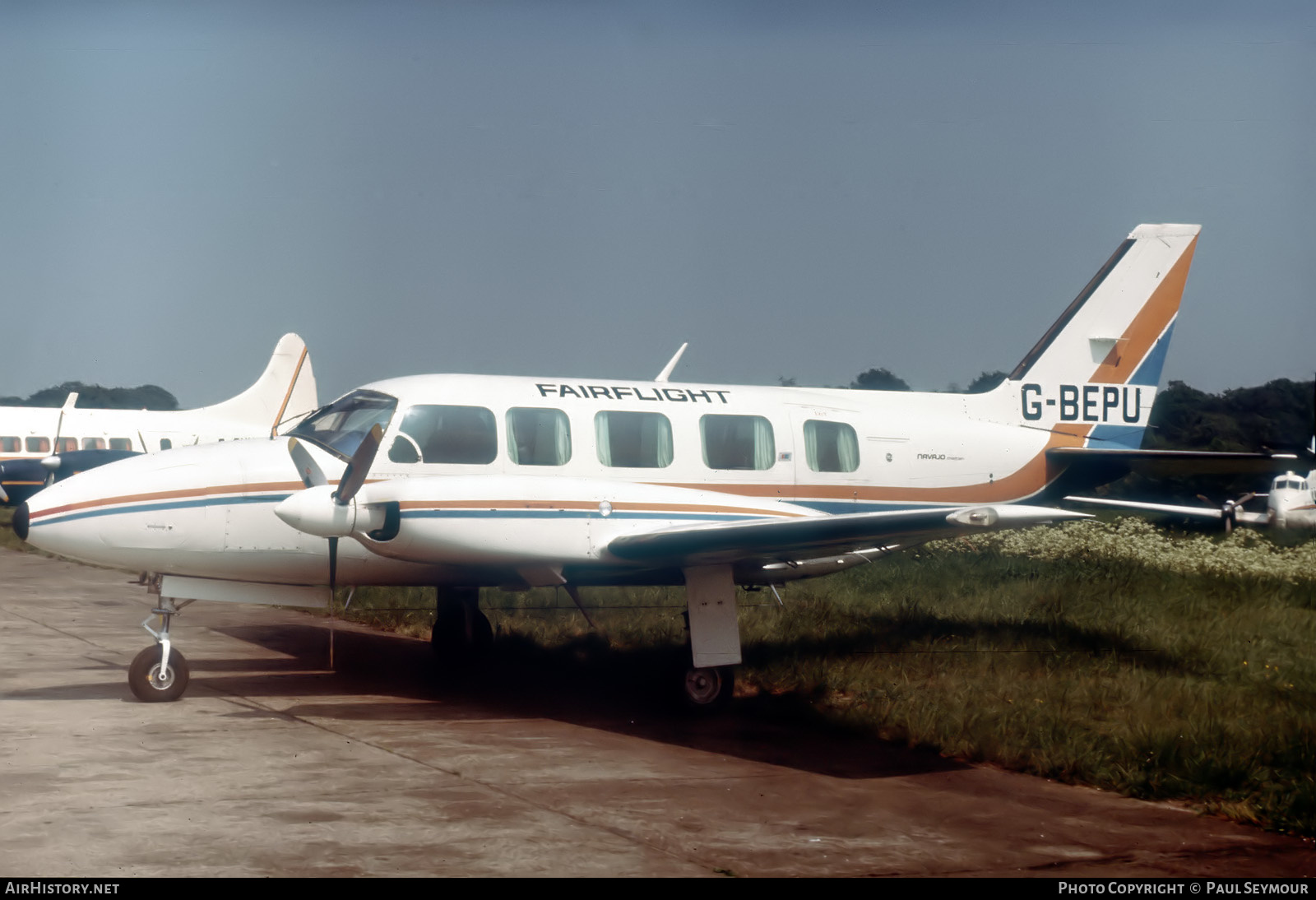 Aircraft Photo of G-BEPU | Piper PA-31-350 Navajo Chieftain | Fairflight Charters | AirHistory.net #577342