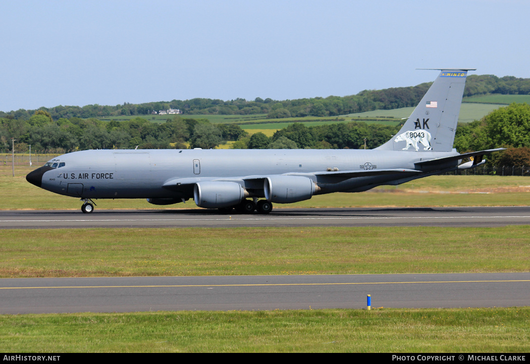 Aircraft Photo of 63-8043 / AF63-8043 / 8043 | Boeing KC-135R Stratotanker | USA - Air Force | AirHistory.net #577343