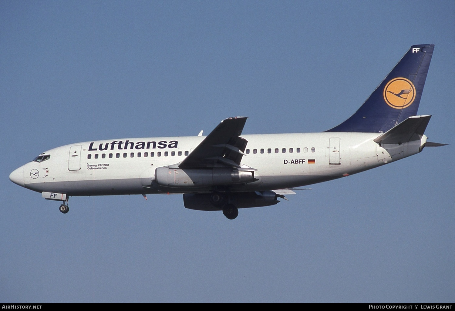 Aircraft Photo of D-ABFF | Boeing 737-230/Adv | Lufthansa | AirHistory.net #577361