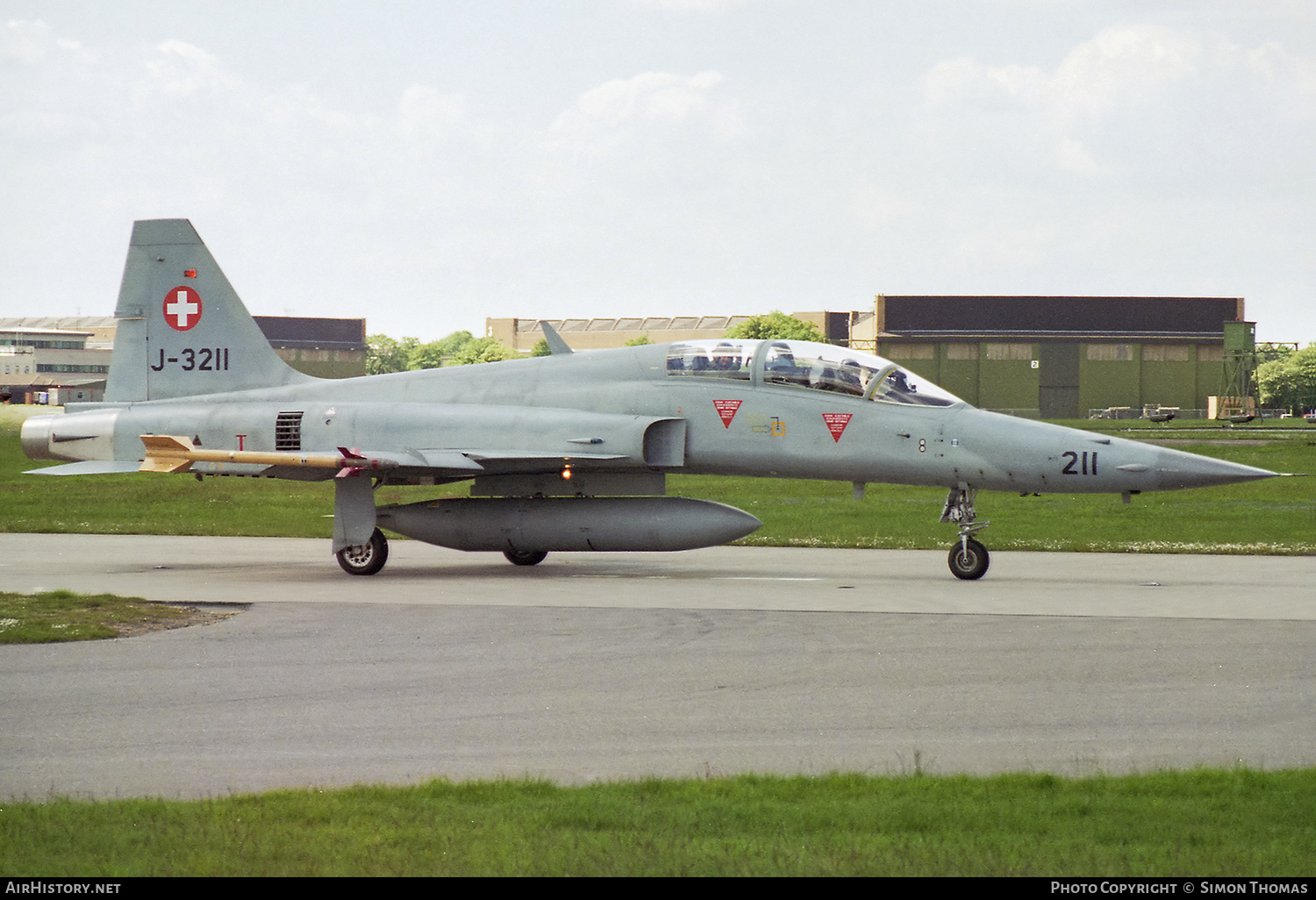 Aircraft Photo of J-3211 | Northrop F-5F Tiger II | Switzerland - Air Force | AirHistory.net #577363