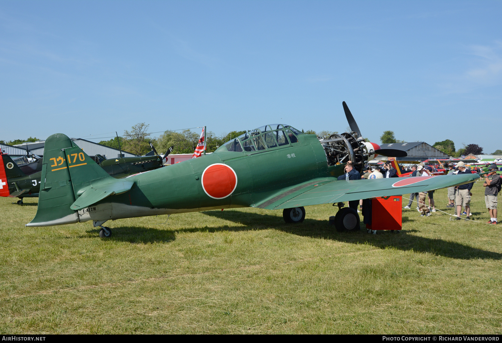 Aircraft Photo of F-AZZM / コウ-170 | North American T-6 / A6M Zero (mod) | Japan - Air Force | AirHistory.net #577374