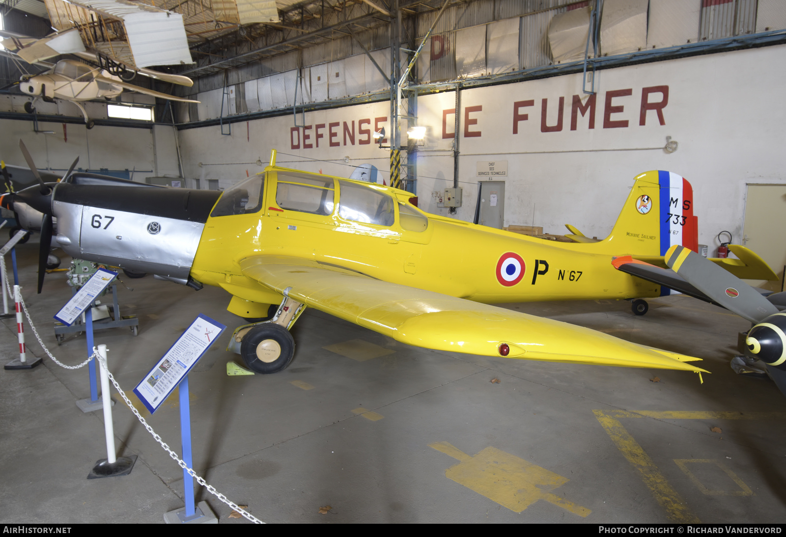 Aircraft Photo of F-BMMQ / 67 | Morane-Saulnier MS-733 Alcyon | France - Air Force | AirHistory.net #577377