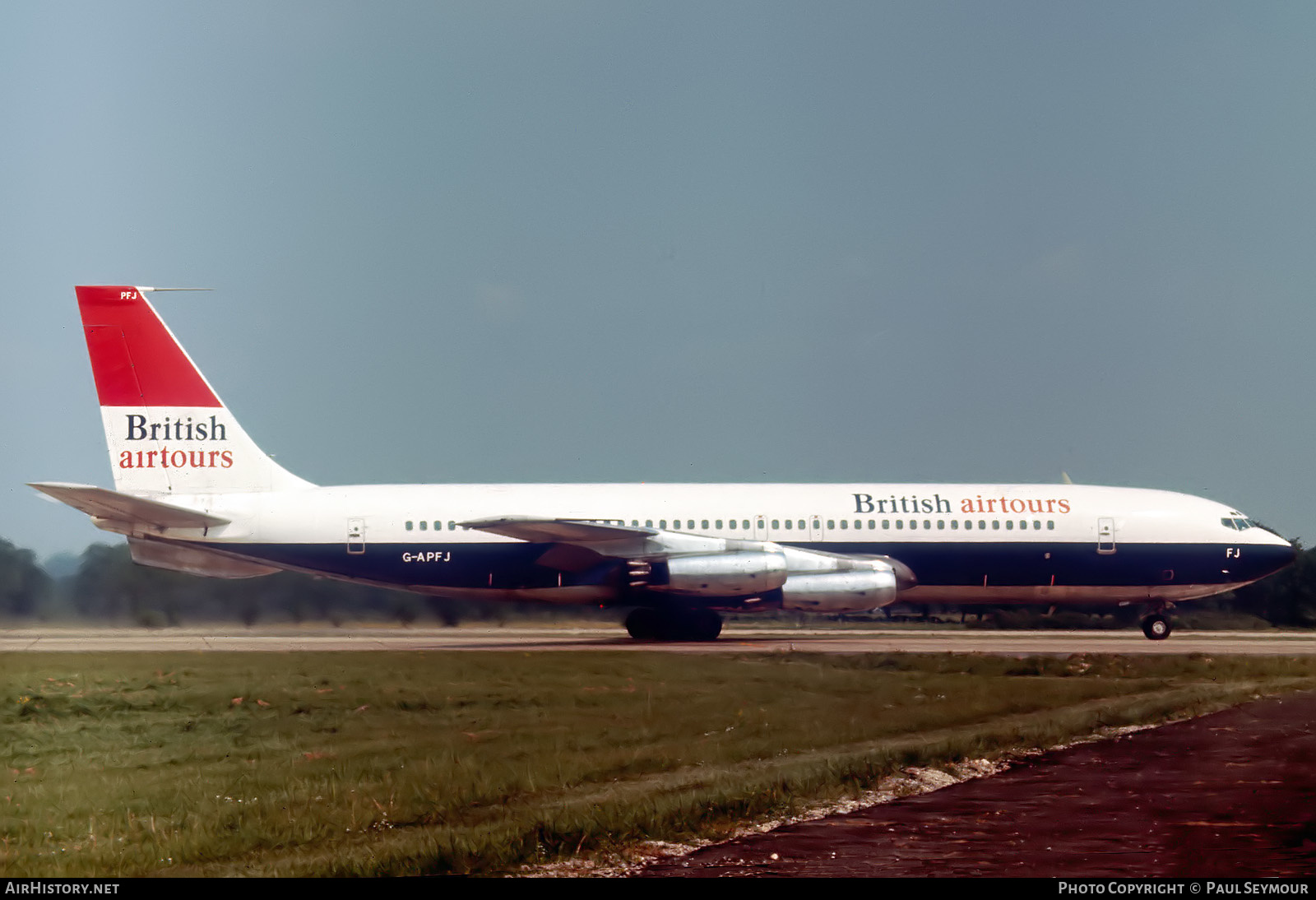 Aircraft Photo of G-APFJ | Boeing 707-436 | British Airtours | AirHistory.net #577384