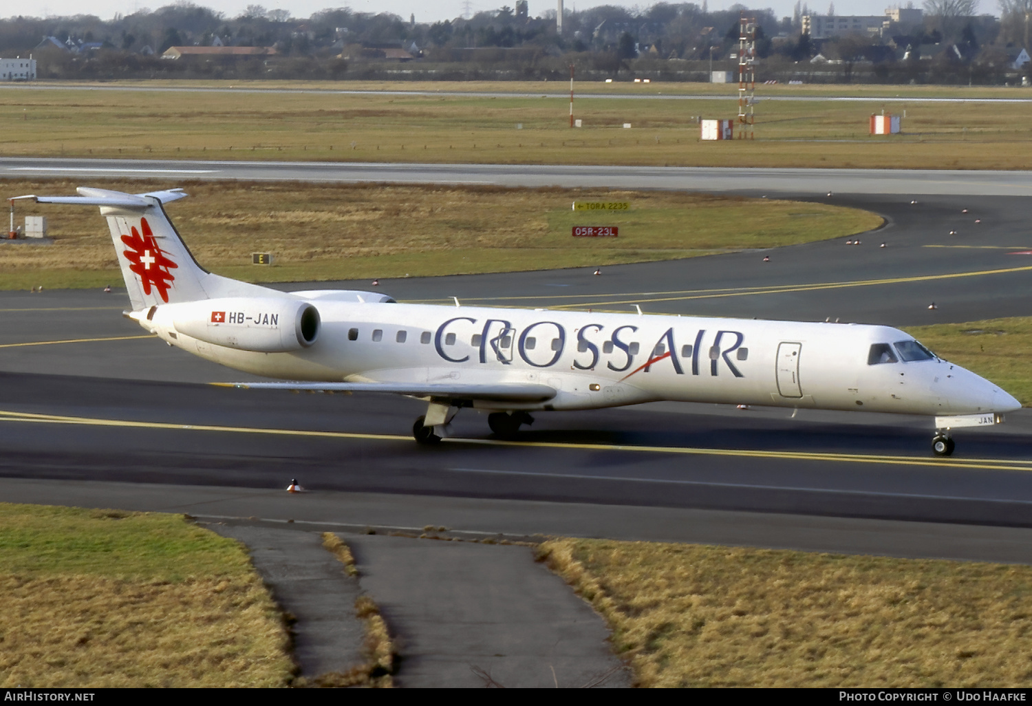 Aircraft Photo of HB-JAN | Embraer ERJ-145LU (EMB-145LU) | Crossair | AirHistory.net #577387