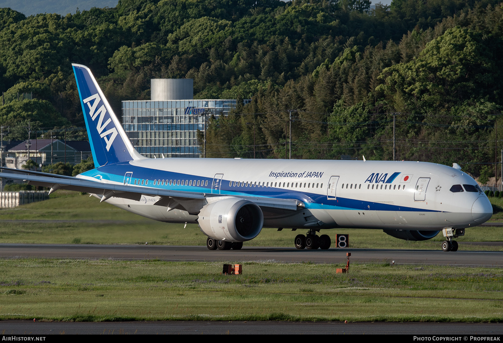Aircraft Photo of JA833A | Boeing 787-9 Dreamliner | All Nippon Airways - ANA | AirHistory.net #577389