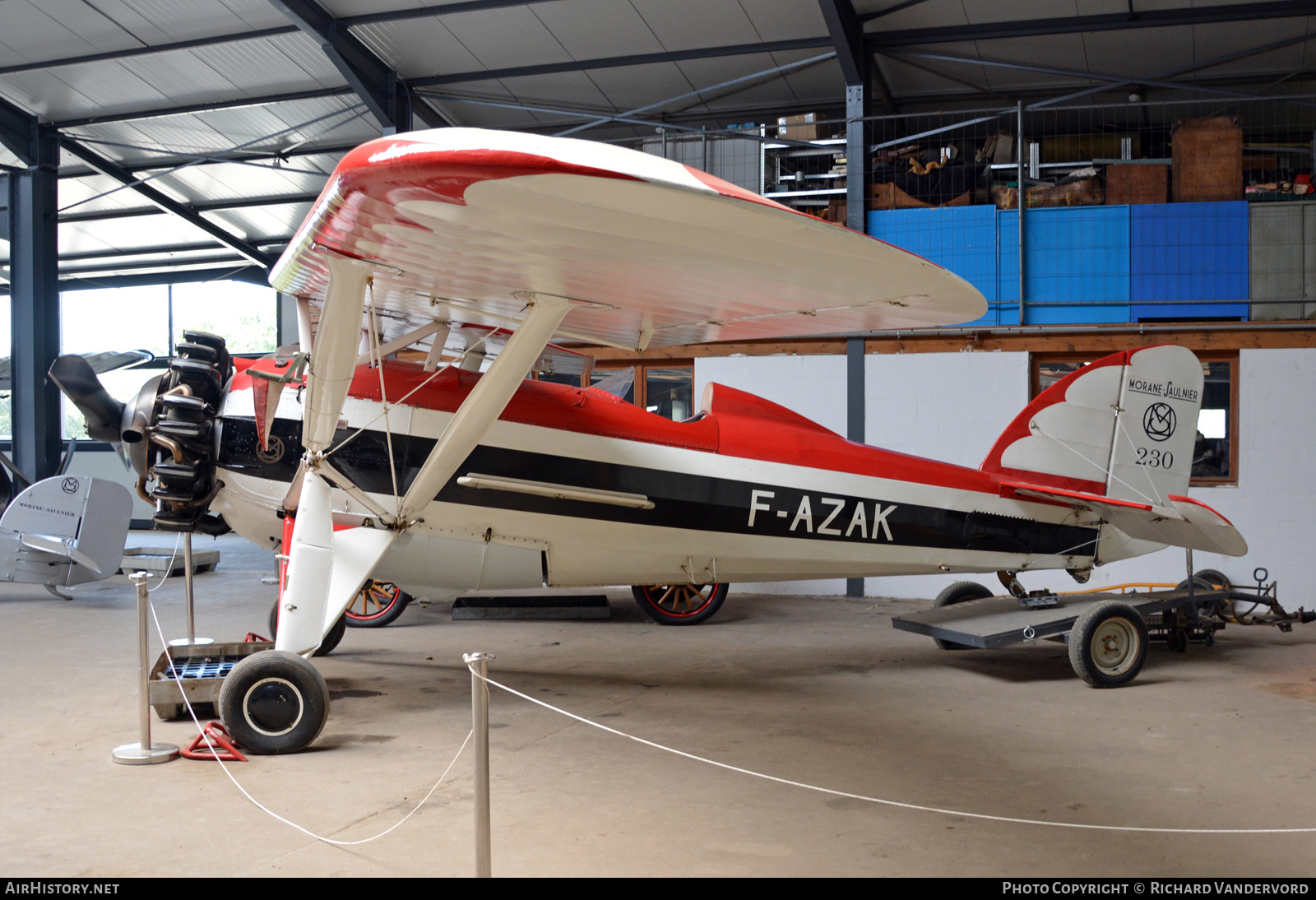 Aircraft Photo of F-AZAK | Morane-Saulnier MS.230 | AirHistory.net #577397
