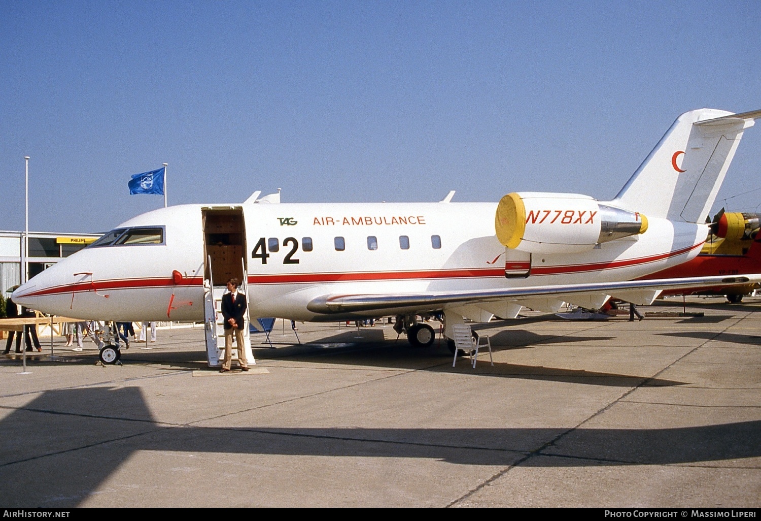 Aircraft Photo of N778XX | Canadair Challenger 601-1A (CL-600-2A12) | TAG Aviation | AirHistory.net #577404