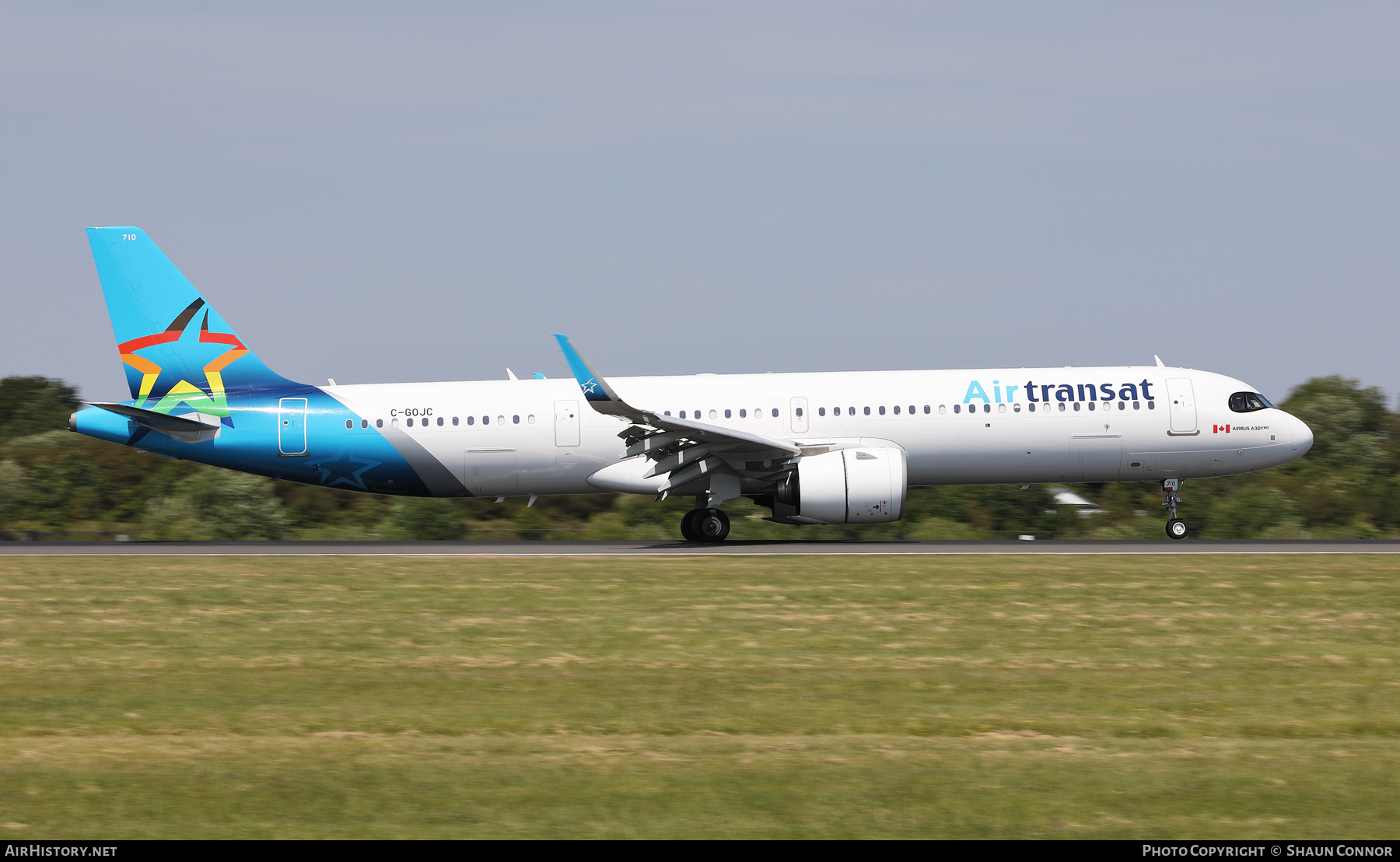 Aircraft Photo of C-GOJC | Airbus A321-271NX | Air Transat | AirHistory.net #577410